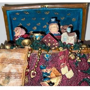 Windsor Collection Musical Treasure Box Music Box Tune: Toy Land. New